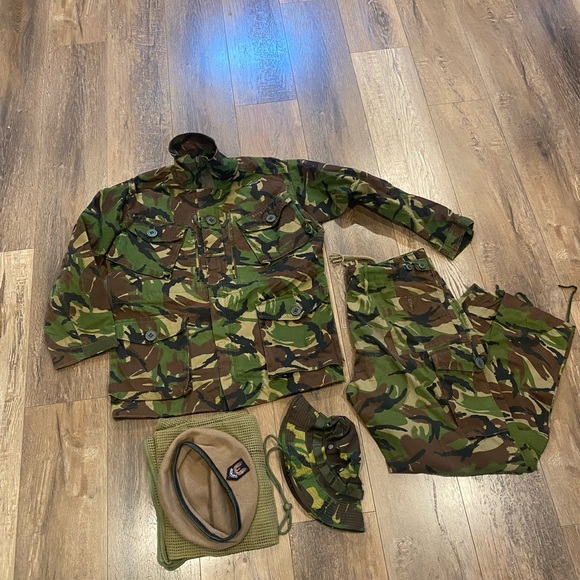 British Military DPU Camouflage Field Jacket and Pants Set